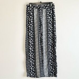 BeBop Flowy Elastic Floral Print Rayon Pants